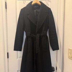 Ralph Lauren Black Wool & Cashmere blend coat, Size 4